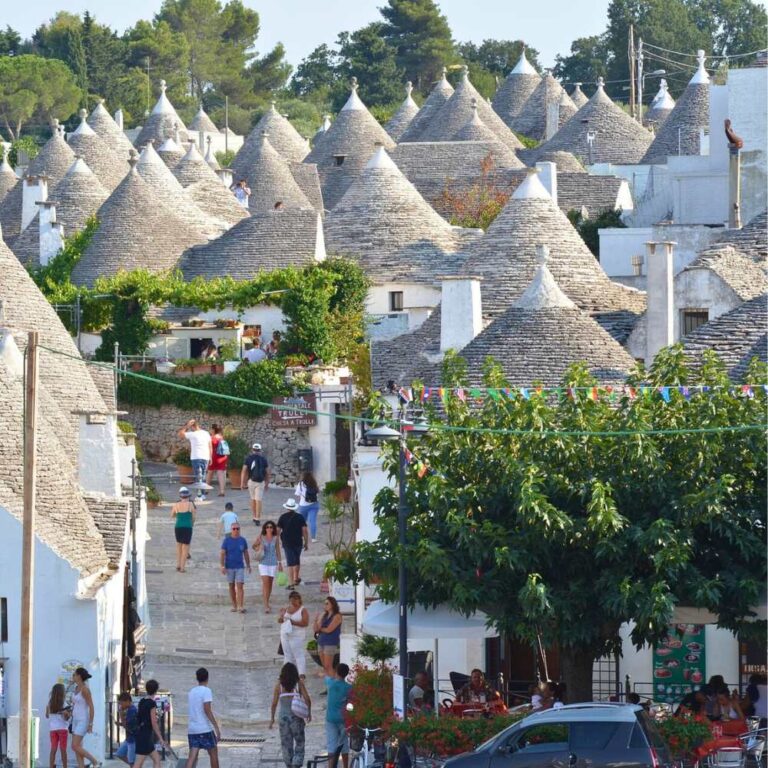 alberobello and the pointed roof houses