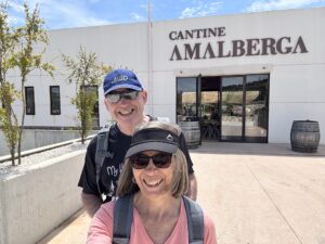 Deborah D. from South Africa on the Puglia & Matera walking tour with Walk About Italy, May 2026